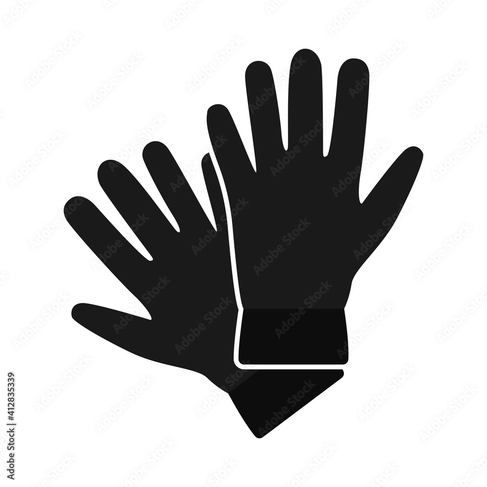 Obraz premium Criminal Gloves Icon
