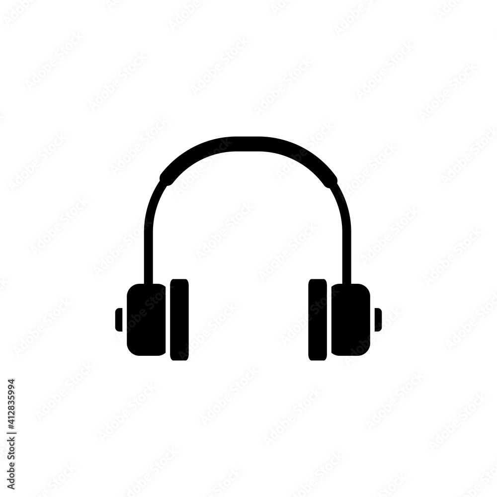 Earphone Icon Design Vector Template Earphone Icon Design Vector Template