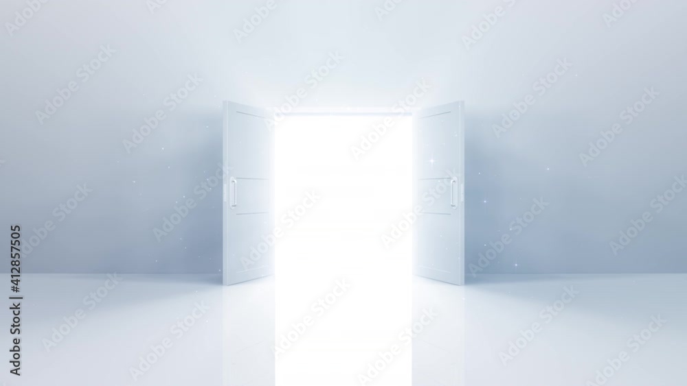 Door Opening to the brilliant Future, way to Heaven and Success. Door Opening to the brilliant Future, way to Heaven and Success.