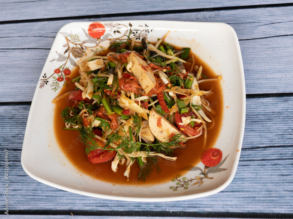 Thai Hot Spicy Salads Thai Hot Spicy Salads