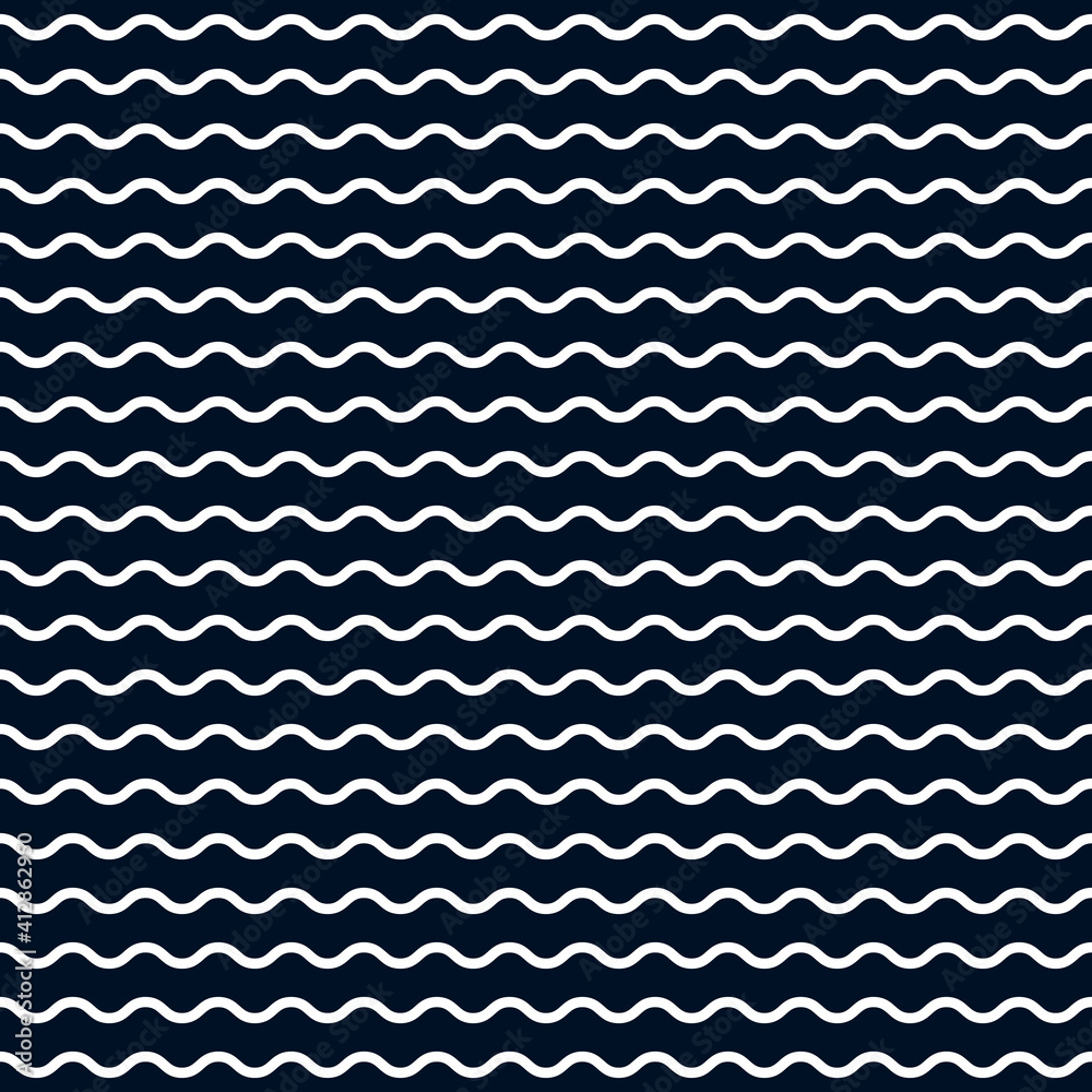 Wavy Lines Blue Background Pattern. Vector Wavy Pattern. Wavy Lines Blue Background Pattern. Vector Wavy Pattern.
