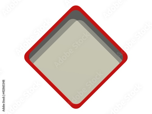 Free Download blank road sign - GFXLoad
