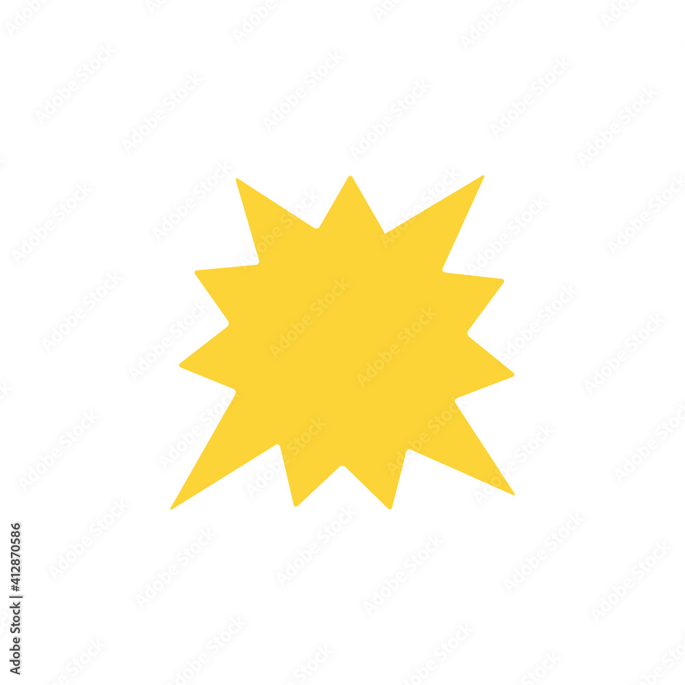 Sun Icon Vector Design Template Illustration