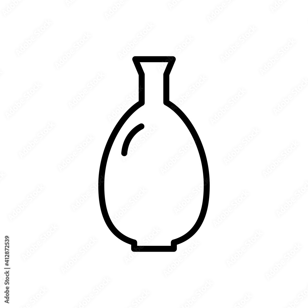 Vase icon Design Vector Template Vase icon Design Vector Template