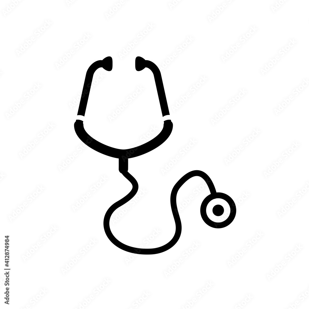 Stethoscope Icon Logo Vector Design Template Illustration Stethoscope Icon Logo Vector Design Template Illustration