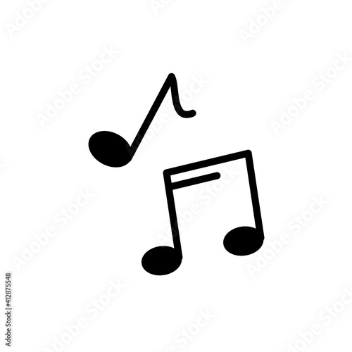 Music Note Icon Design Vector Template