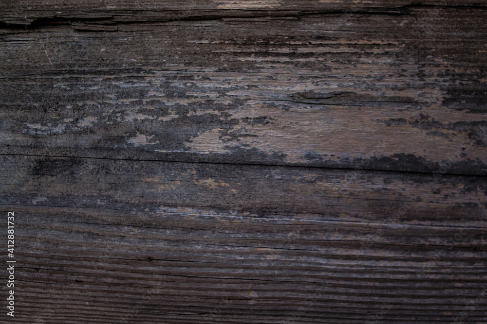 weathered dark wood background with texture. Texture of brown and grey old wood. Wide burned board texture close-up. a wooden surface. weathered dark wood background with texture. Texture of brown and grey old wood. Wide burned board texture close-up. a wooden surface.
