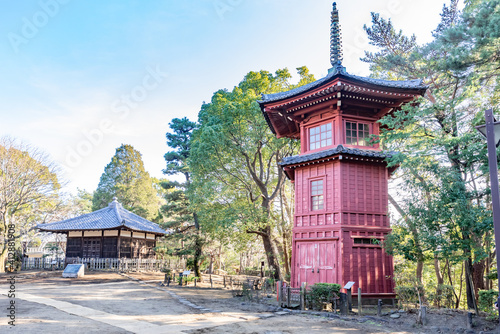 哲学堂公園（名勝）　六賢台　東京都中野区　日本