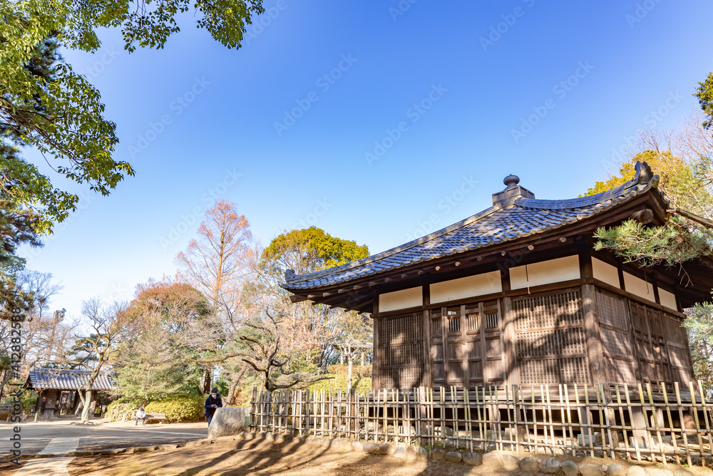 哲学堂公園(名勝) 四聖堂 東京都中野区 日本 哲学堂公園(名勝) 四聖堂 東京都中野区 日本