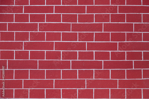 red brick wall © Александр Лысенко