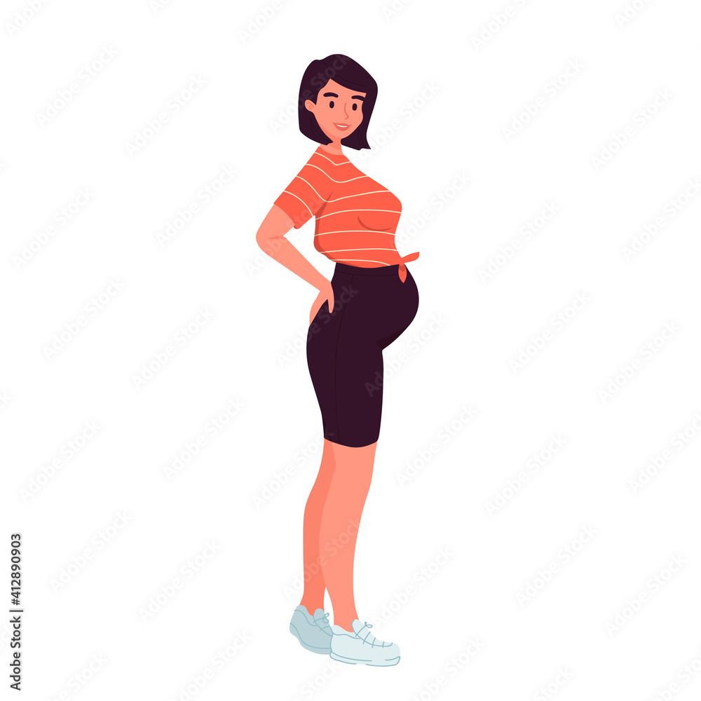Young pregnant woman in sportswear doing yoga at home. Prenatal sport exercise, aerobic activity. Trendy scandinavian hygge interior, living room. Happy motherhood healthy lifestyle Young pregnant woman in sportswear doing yoga at home. Prenatal sport exercise, aerobic activity. Trendy scandinavian hygge interior, living room. Happy motherhood healthy lifestyle