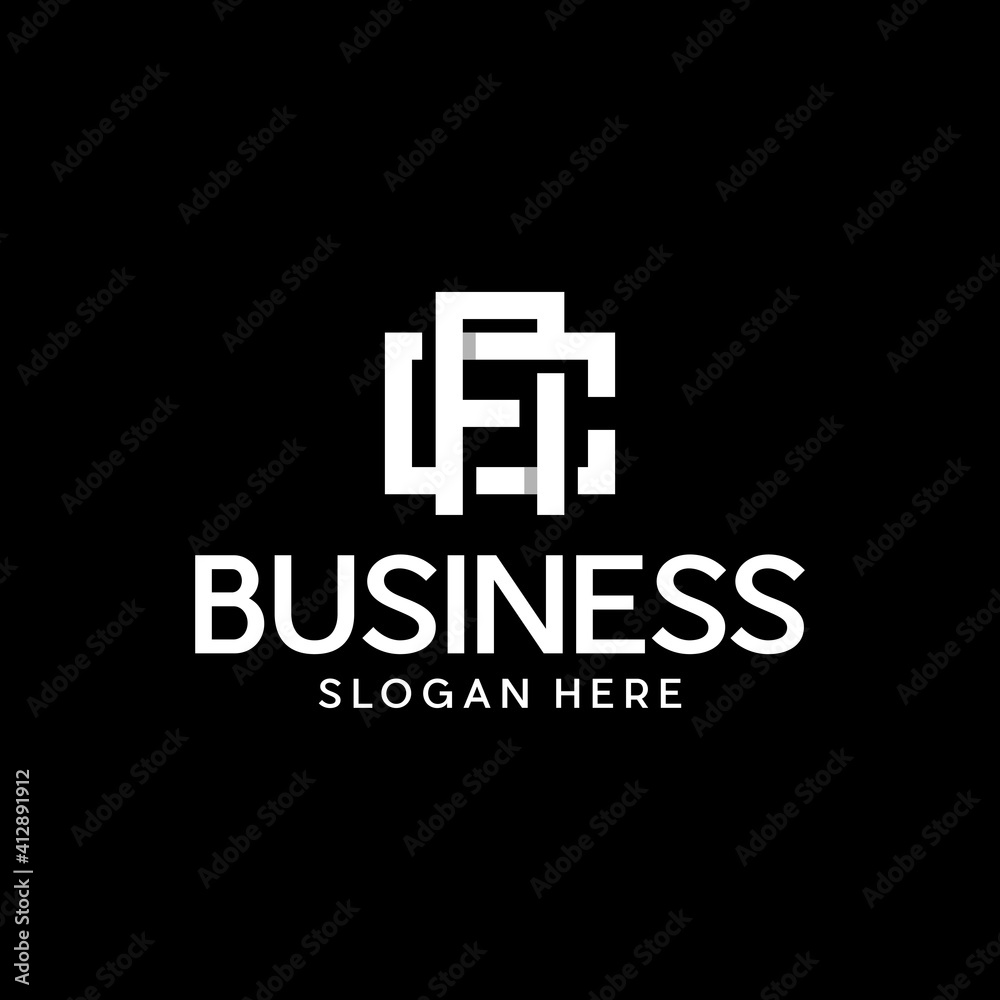 Letter AC Minimalist Logo Design Letter AC Minimalist Logo Design