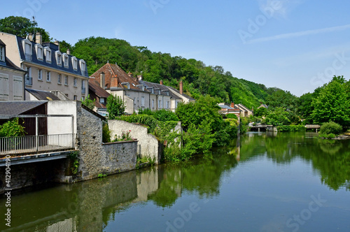 Vendome; France - june 28 2019: the picturesque old city photo