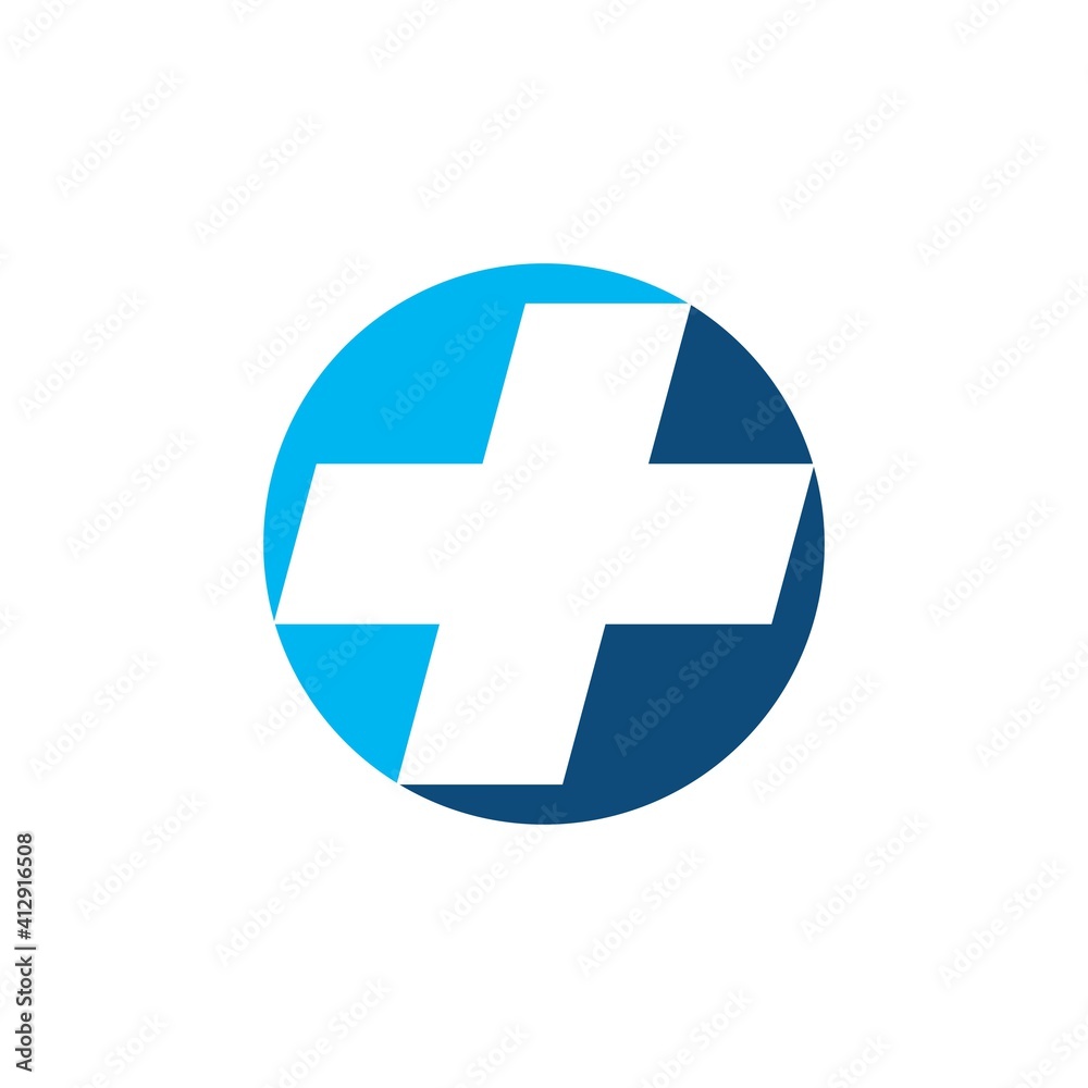 Obraz premium Pharmacy Medical Clinic Cross Logo vector