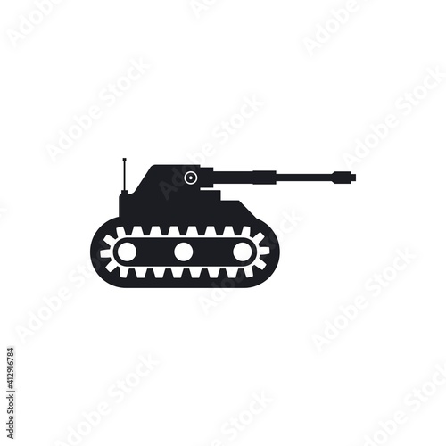 army tank icon vector illustration design template