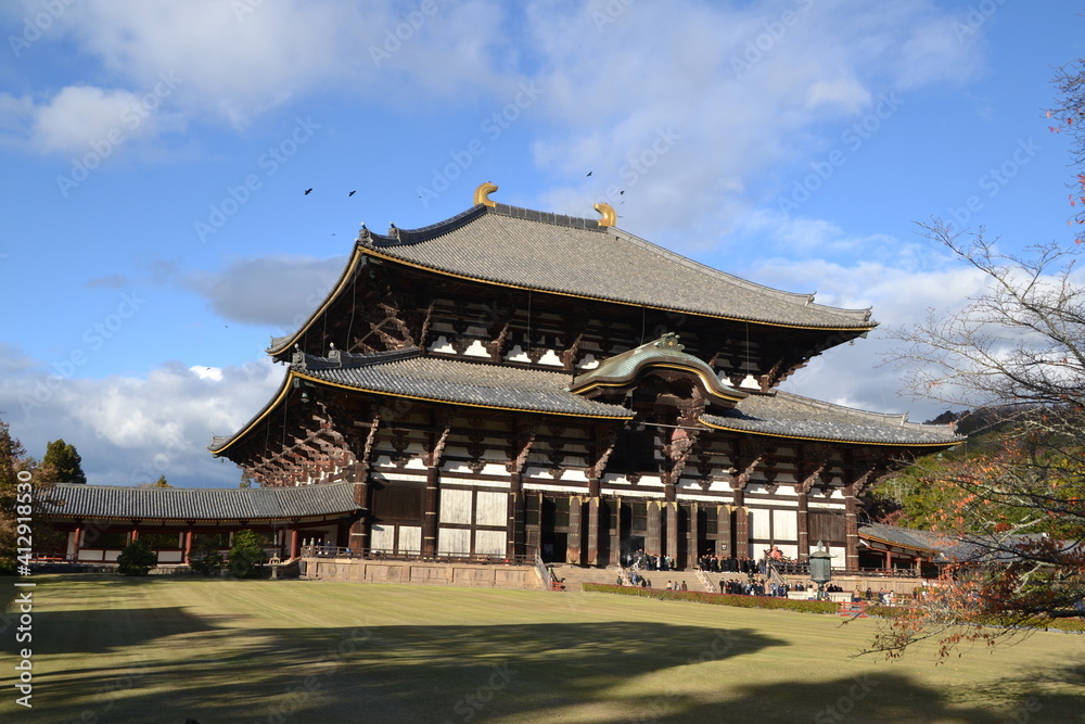 Temple in Nara, Japan