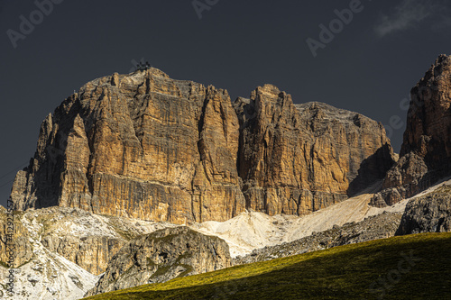 TRAVEL: Mountains on Passo Falzarego, Dolomites