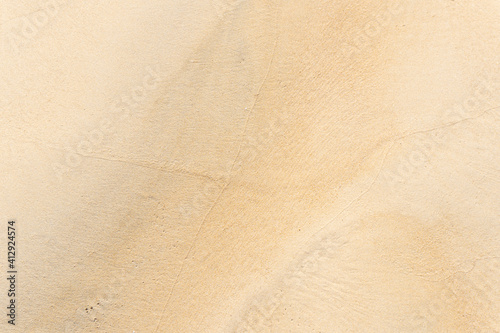 Fine beach sand in the summer sun