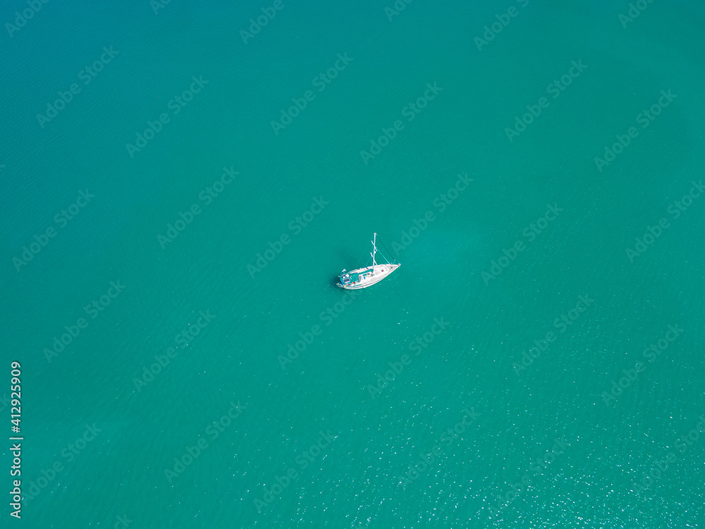 boat on the sea