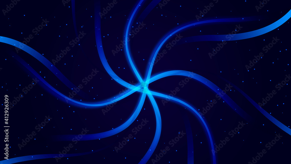 abstract blue background with stars . Neon Glow light effect background . abstract blue background with stars . Neon Glow light effect background .