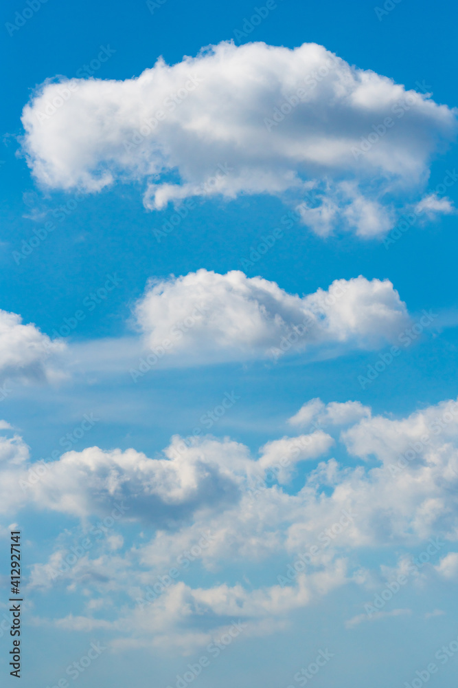 Fototapeta premium blue sky and clouds