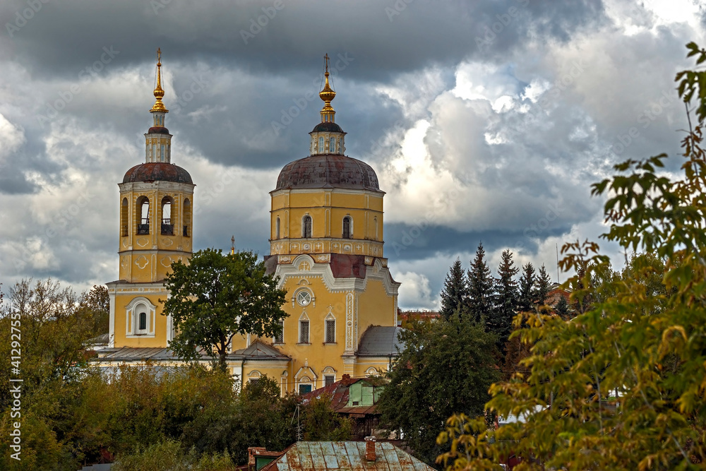 Eliah the Prophet church. City of Serpukhov, Russia. Years of construction 1747—1748