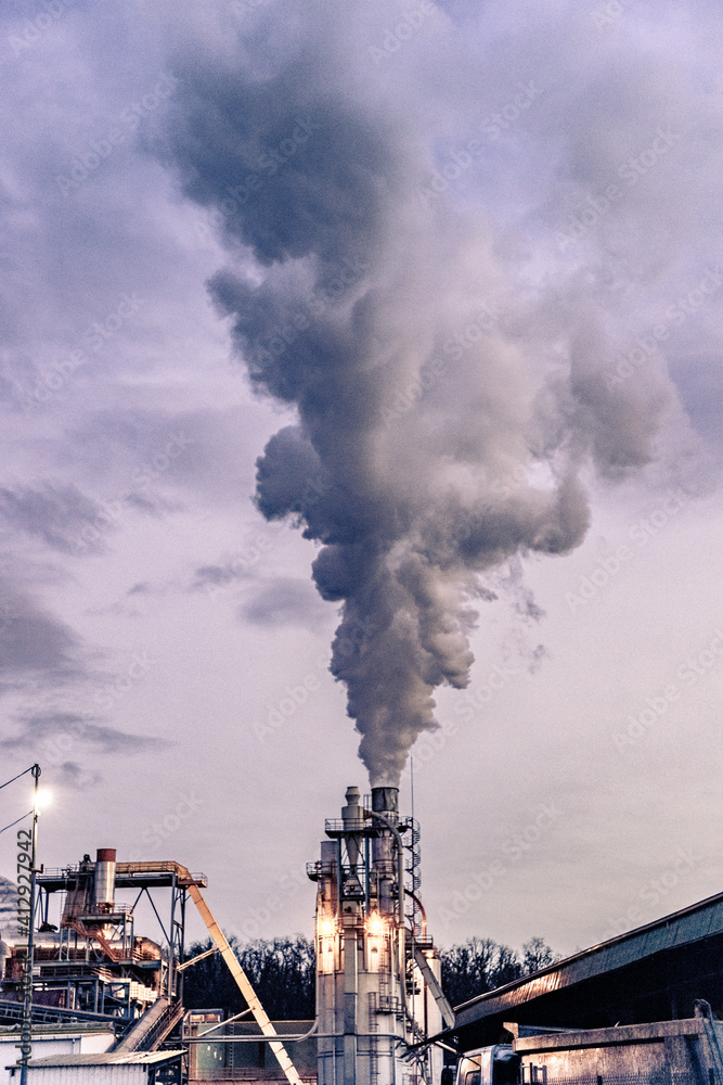 smoke coming out of factory chimney industry and global warming smoke coming out of factory chimney industry and global warming