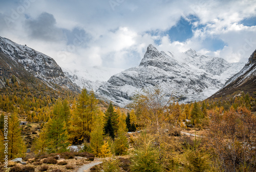 autumn in Val d'Herens, Valais