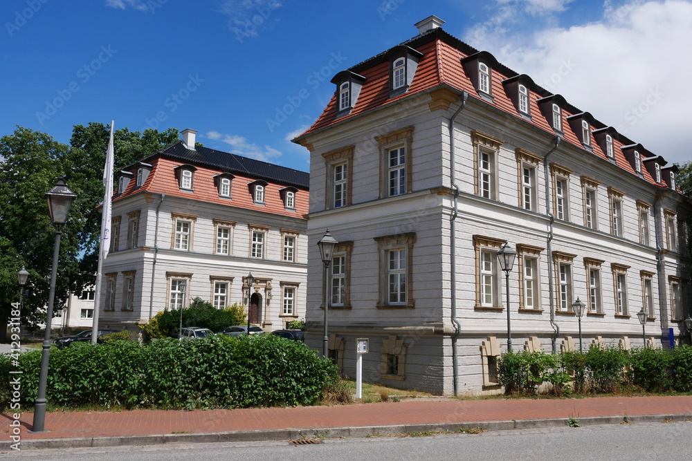 Schloss in Neustadt-Glewe in Mecklenburg und Vorpommern
