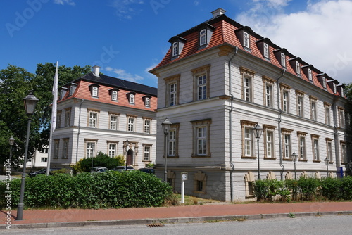 Schloss in Neustadt-Glewe in Mecklenburg und Vorpommern