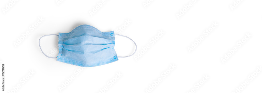 Medical disposable mask for protection. Surgical mask. Medical disposable mask for protection. Surgical mask.