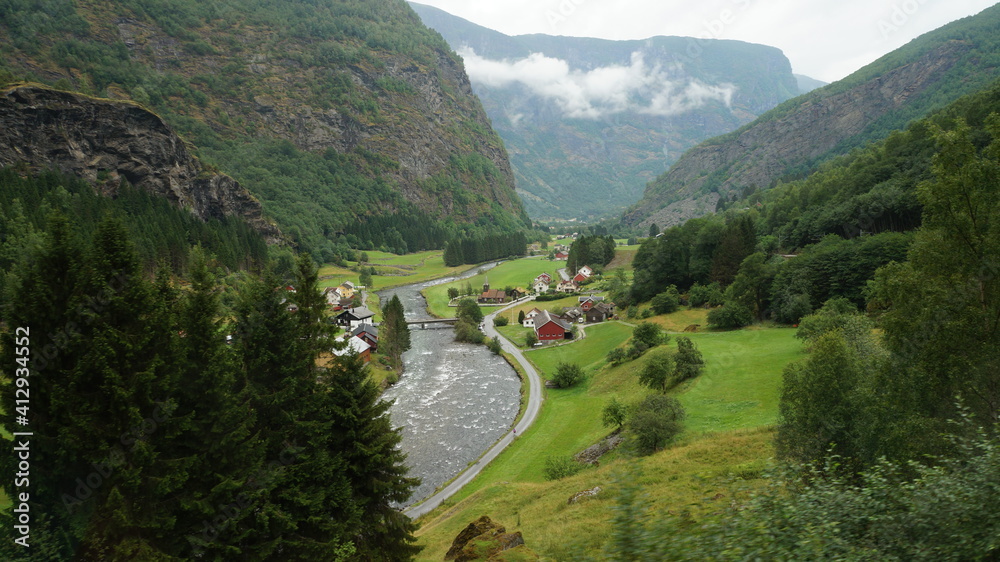 view of the bridge over the river