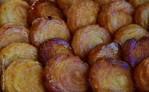 Saint Malo, France - september 7 2020 : kouign amann