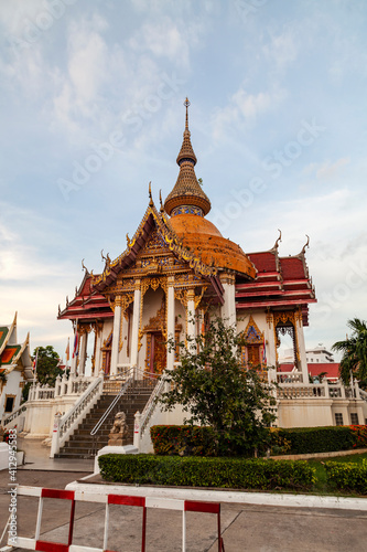 Wat Chaimongkol Temple Complex in Pattaya