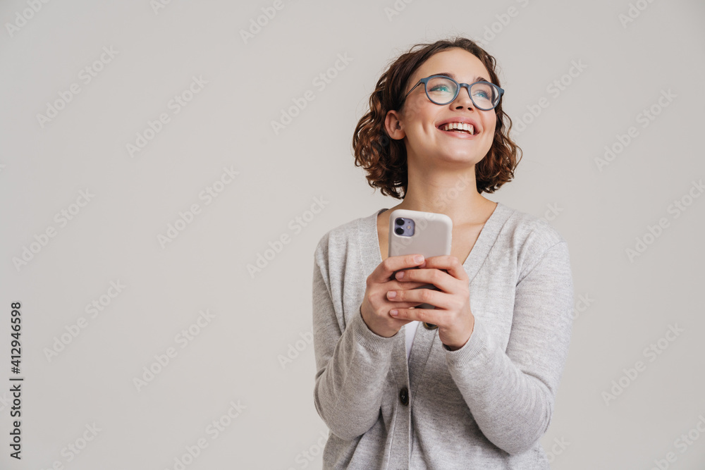 Portrait of an attractive young girl in casual clothes Portrait of an attractive young girl in casual clothes