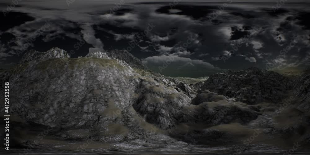 huge dark clouds over the plains of Ranoch Moor in the scottish highlands. vr360 virtual reality huge dark clouds over the plains of Ranoch Moor in the scottish highlands. vr360 virtual reality