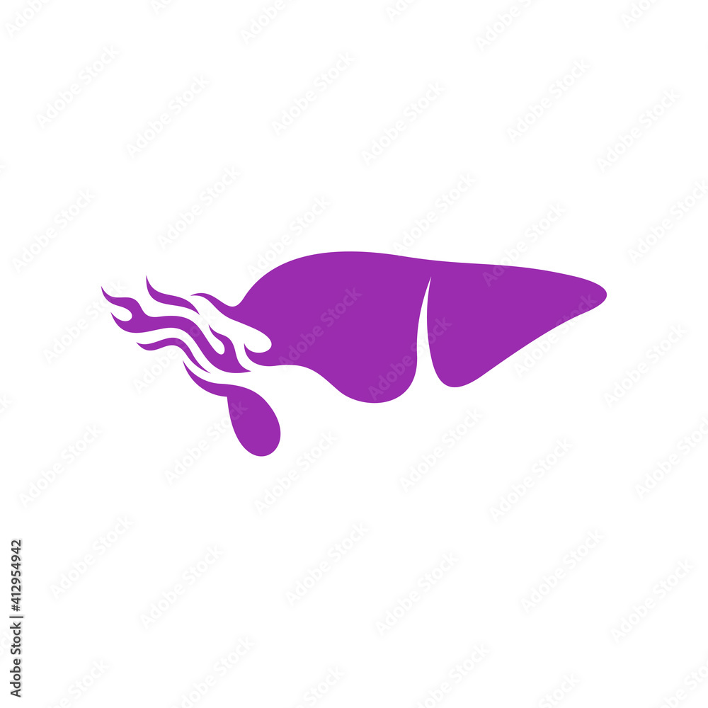 Hot Liver logo vector template, Creative Liver logo design concepts Hot Liver logo vector template, Creative Liver logo design concepts
