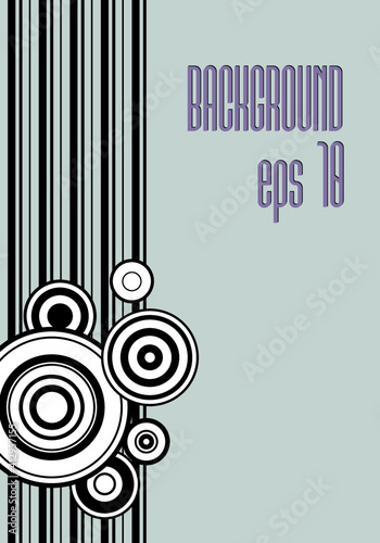 Abstract light gray background with geometric shapes Vector illustration