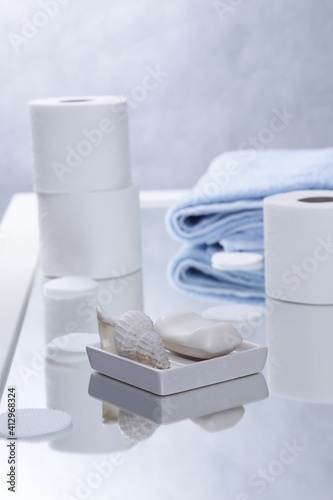 Artykuły higieniczne łazienka toaleta
