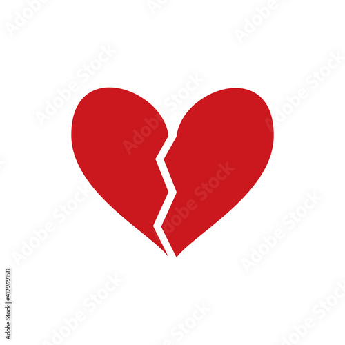 Love Heart Icon Design Template
