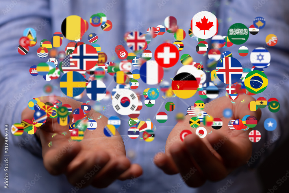Globe International World Flags. Globe International World Flags.