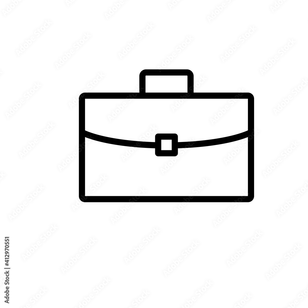 Briefcase Icon Vector Design Template Briefcase Icon Vector Design Template