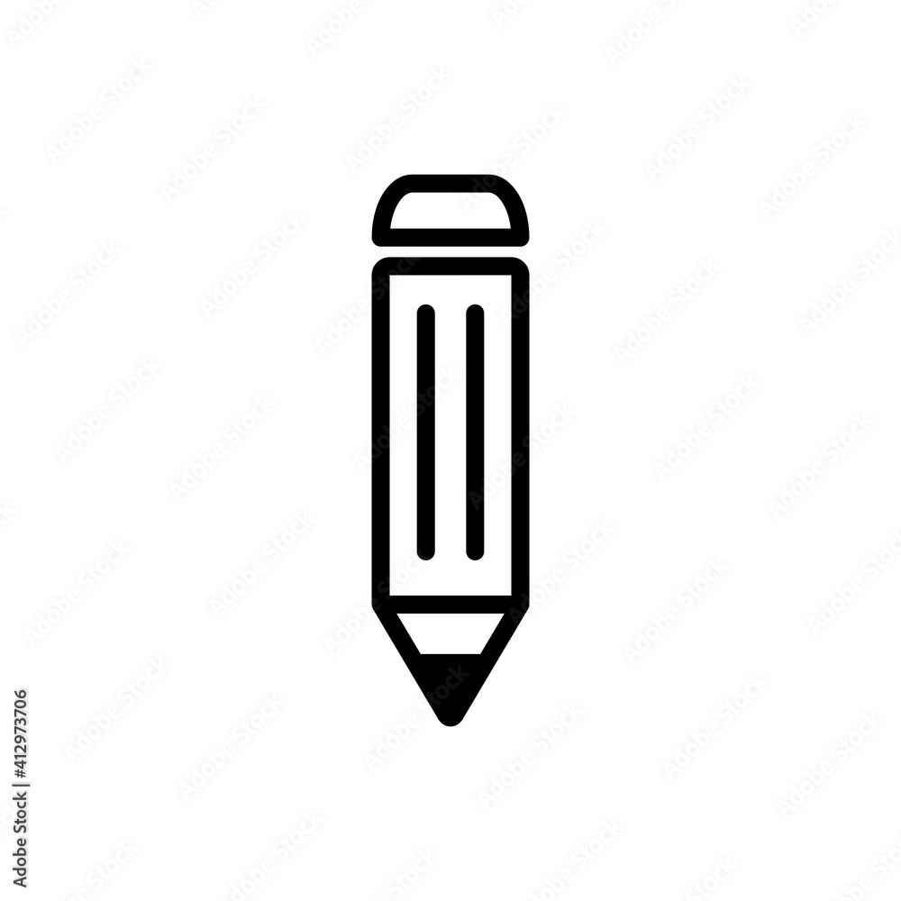 Pencil Icon Vector Design Template Pencil Icon Vector Design Template