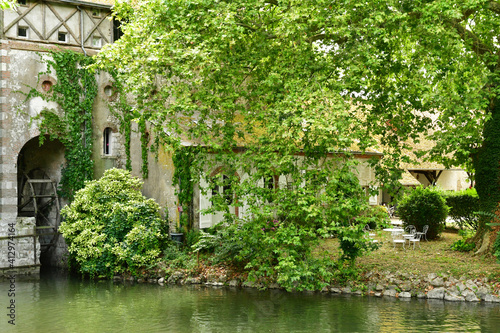 Olivet; France - july 13 2020 : Loiret banks