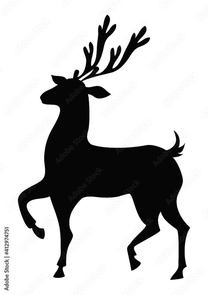 Christmas Deer, Christmas Reindeer, Home Decor, Sign, Porch, Horn, Winter, Santa Christmas Deer, Christmas Reindeer, Home Decor, Sign, Porch, Horn, Winter, Santa