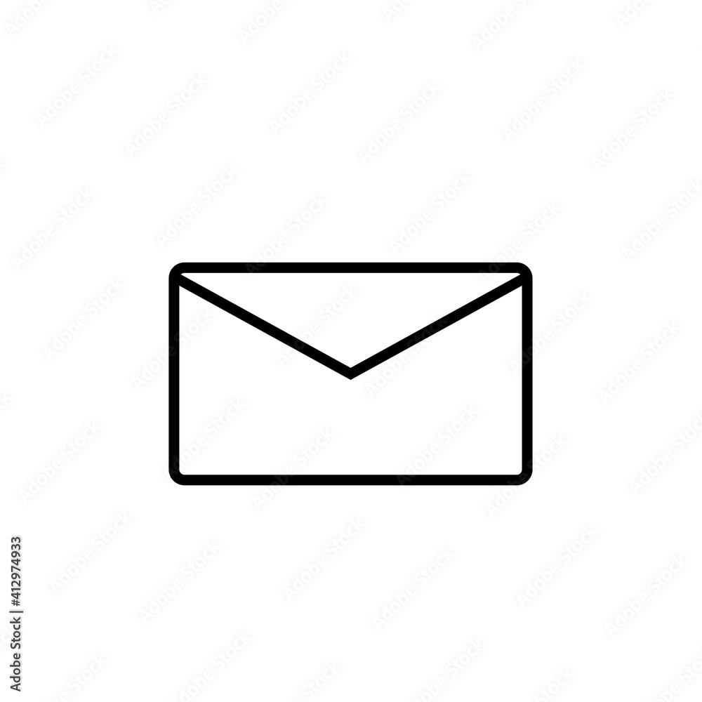 Mail Icon Vector Design Template Mail Icon Vector Design Template