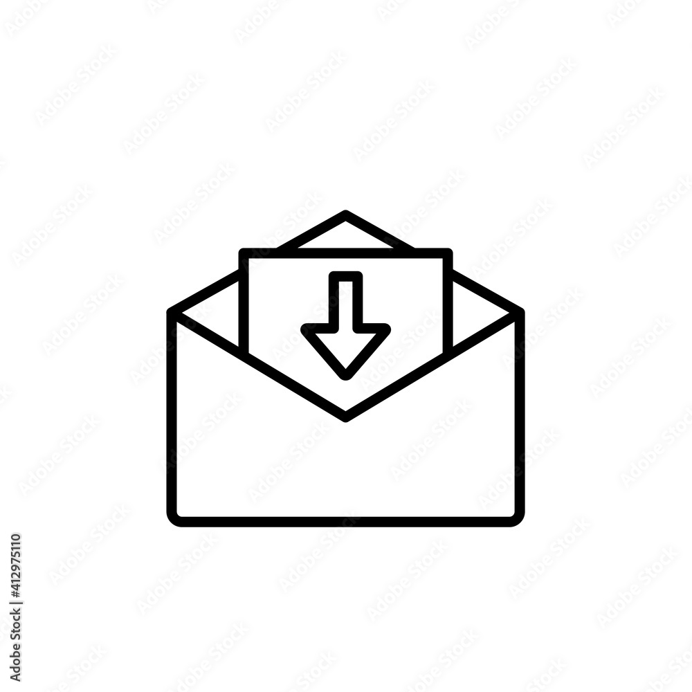Mail Icon Vector Design Template Mail Icon Vector Design Template