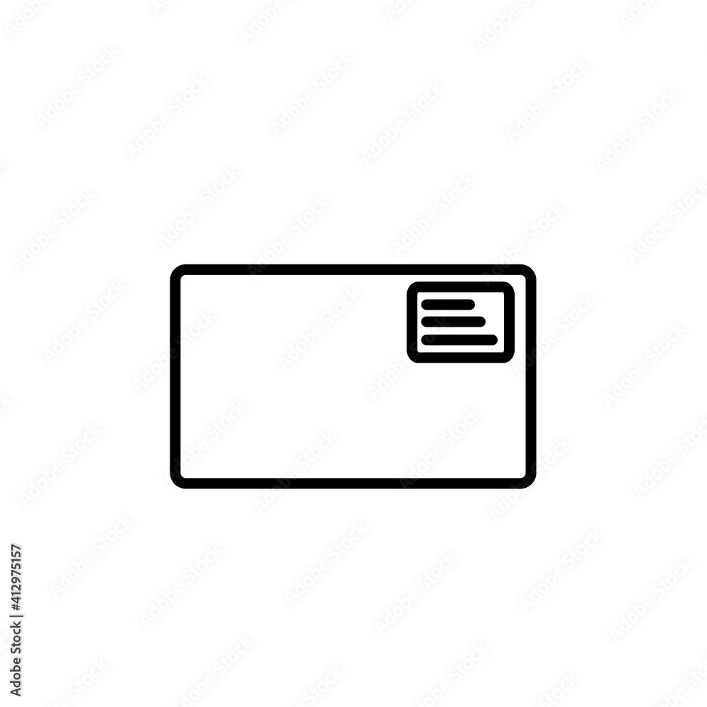 Mail Icon Vector Design Template Mail Icon Vector Design Template