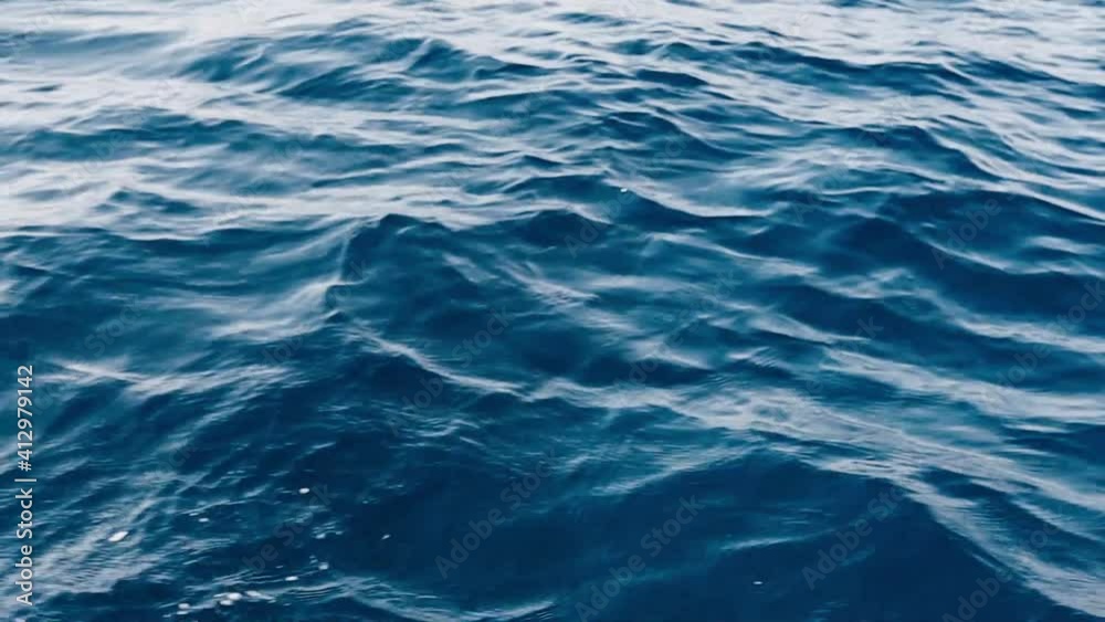 blue water background and waves movement blue water background and waves movement