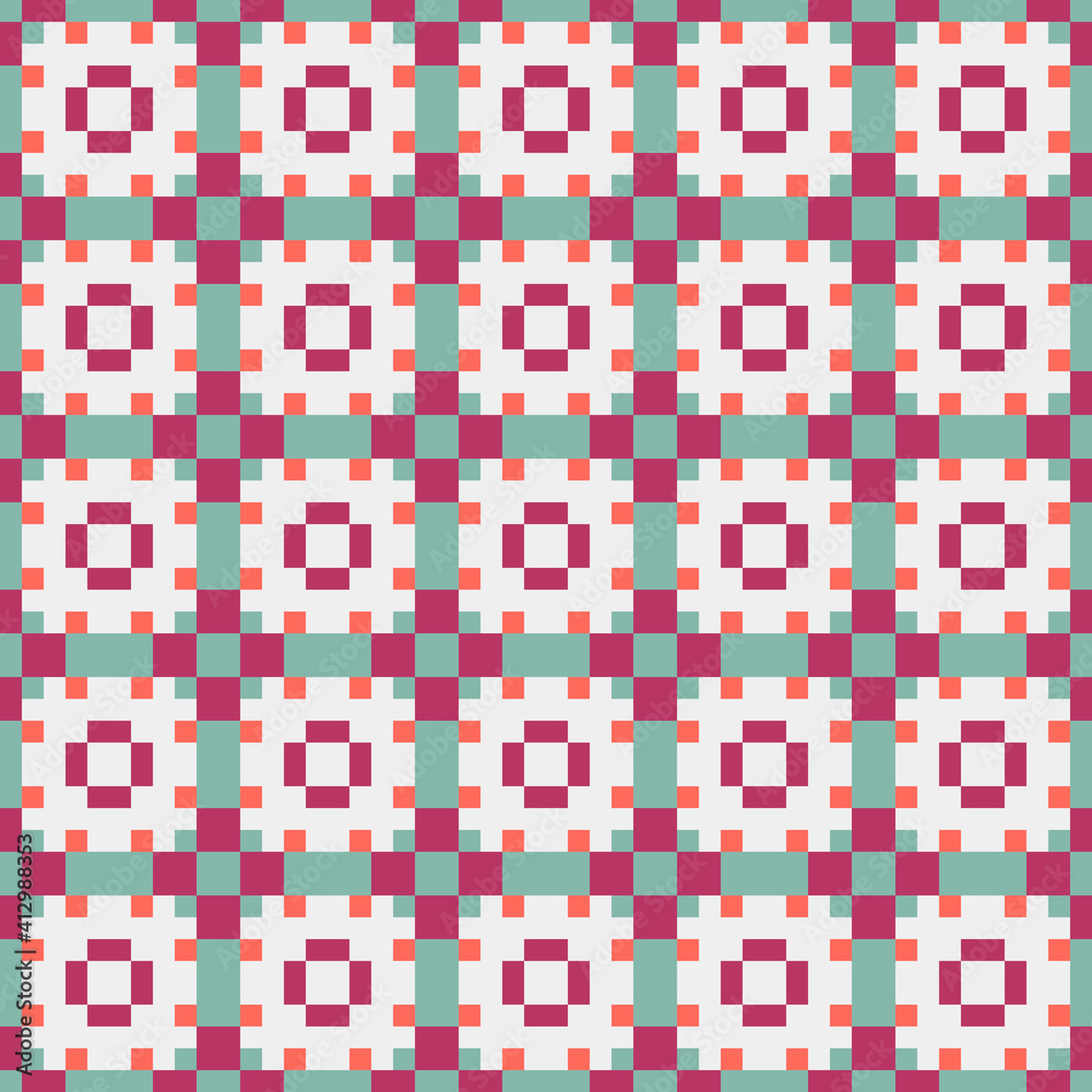 Abstract Cross Pattern generative computational art illustration Abstract Cross Pattern generative computational art illustration